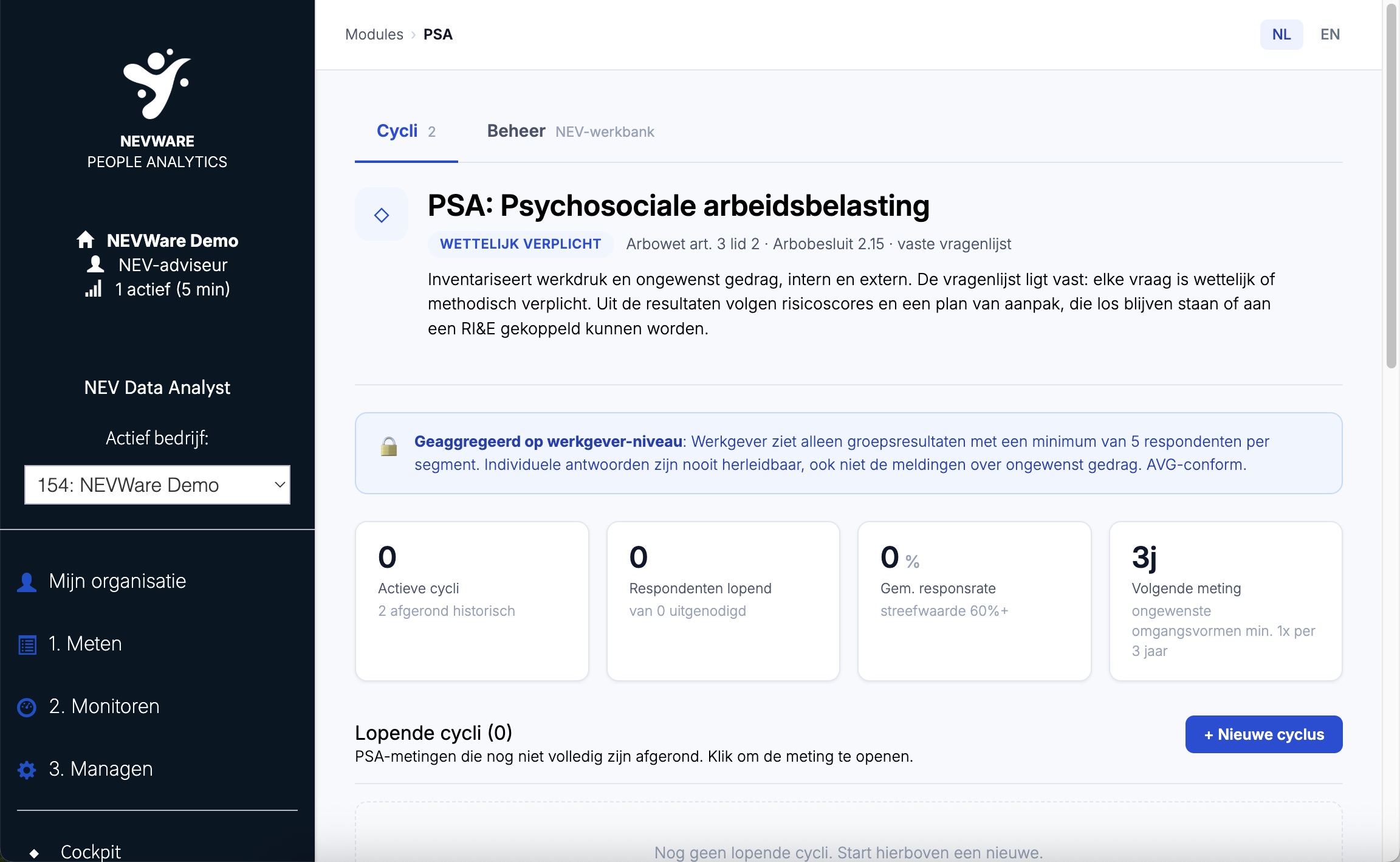 Beheer en privacy